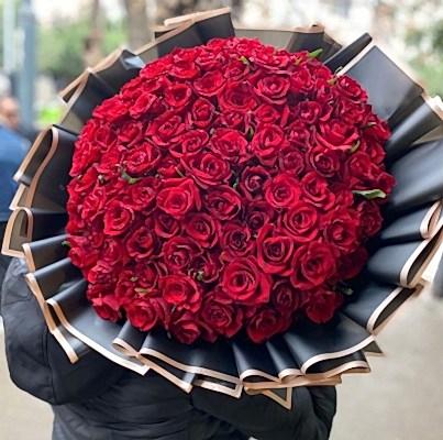 101 Adet Gül Buketi 