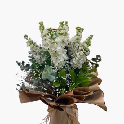 BEYAZ MELEK ŞEBBOY BUKETİ