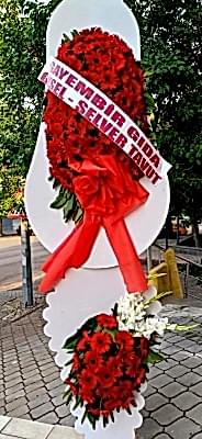 Çift Kat Kırmızı Renk Çelenk 